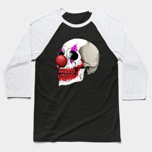 Clown Skull Baseball T-Shirt